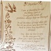 Manual Woodworkers and Weavers Mother So Thankful Throw – 46"W x 60"L, 2.5-Layer Cotton Blanket, Sentimental Woven Tribute - 3 of 3