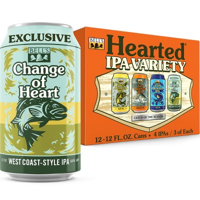 Bell's Hearted IPA Variety Pack Beer - 12pk/12 fl oz Cans