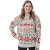Seven Times Six Friends TV Series Men's Logo and Coffee Mugs Ugly Holiday Christmas Sweater Multicoloured - 2 of 4