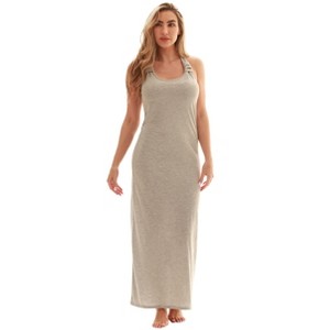 Just Love Womens Maxi Dress Knit Jersey Tank Sundress for Women - 1 of 3
