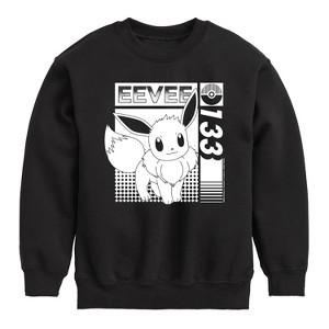 Boys' - Pokémon - EEVEE 133 Graphic Long Sleeve Fleece Sweatshirt - 1 of 4
