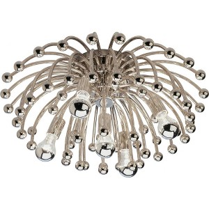 Robert Abbey Lighting Anemone - Light Flush Mount in  Polished Nickel - 1 of 2