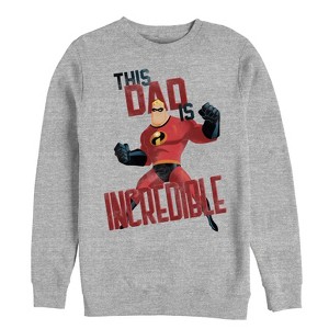 Men's The Incredibles This Dad is Incredible Sweatshirt - 1 of 3
