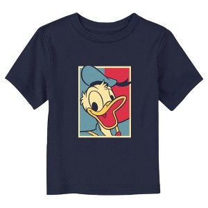 Mickey & Friends Donald Duck Duotone Portrait T-Shirt - 1 of 3