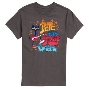 Men's - Pete the Cat - Groovy Poster Short Sleeve Graphic T-Shirt - 1 of 4