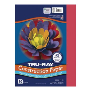 Dixon 9" x 12" Tru-Ray® Heavyweight Construction Paper - 50 Packs - 1 of 1