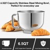 SUGIFT Stand Mixer, 6.5-QT 660W 6-Speed Tilt-Head Food Mixer, Kitchen Electric Mixer with Dough Hook, Wire Whip & Beater - 3 of 4