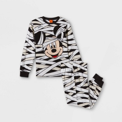 Boys' Mickey Mouse & Friends Mummy 2pc Matching Family Pajama Set - White