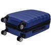 Rockland Melbourne Hardside Expandable Luggage with Spinner Wheels Blue 2 Piece (20/28) - 2 of 4