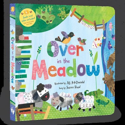 Over in the Meadow - by  Barefoot Books (Board Book)