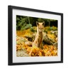 Stupell Industries Sleepy Fall Fox in Autumn Framed Print Under Glass - 2 of 4