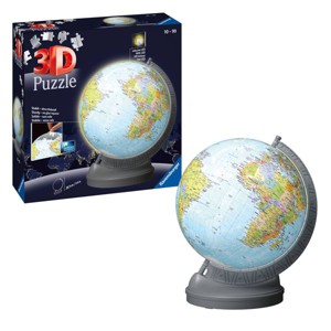 Ravensburger Globe Night Stand 3D Jigsaw Puzzle - 540pc - 1 of 4
