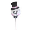 36.0 Inch Top Hat Skeleton Stake Stake Or Hang Decorative Garden Stakes - 3 of 3