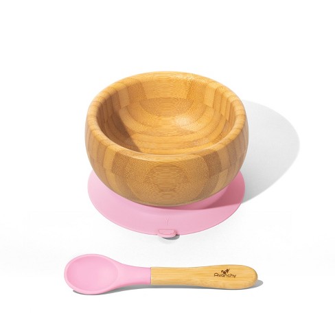 mushie Silicone Suction Bowl | BPA-Free Non-Slip Design (Blush)