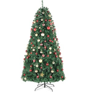 12ft Automatic Tree Structure PVC Material 7794 Tips Christmas Tree Green - 1 of 4
