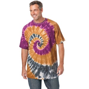 KingSize Lightweight Tie-Dye Crewneck Tee - 1 of 4