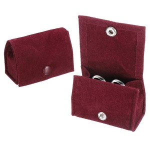 Unique Bargains Portable Soft Arched Design Small Travel Rings Jewelry Box - 1 of 4