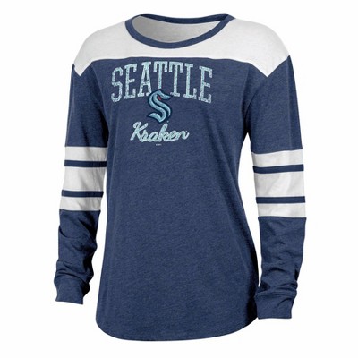 NHL Seattle Kraken Women's Long Sleeve Fashion T-Shirt