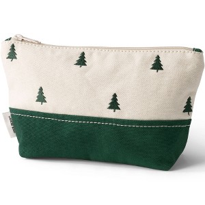 Lands' End Zipper Canvas Pouch - 1 of 4