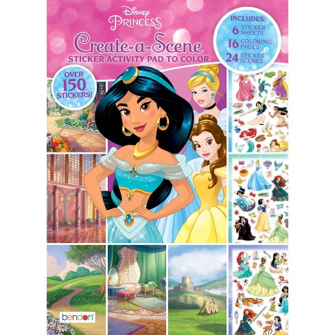 224 Page Coloring Book Disney Princess - Target Exclusive Edition  (paperback) : Target