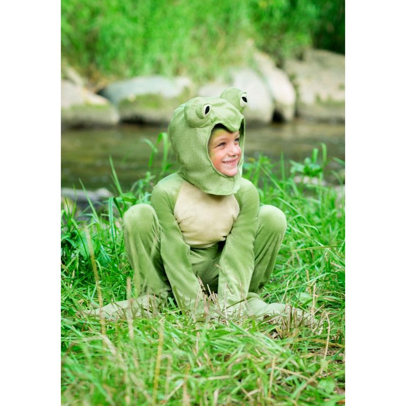 HalloweenCostumes.com Toddler Deluxe Frog Costume, 3 of 6
