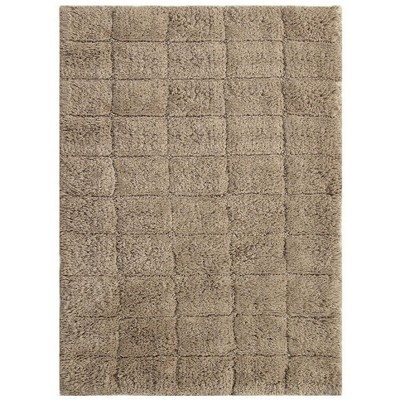 Knightsbridge Summer Tile 220 GSF Non Skid Back Bath Rug 21 x 34 - Stone