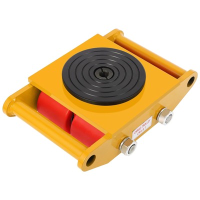 COZONY Industrial Machinery Skate Dolly, 6 Ton Capacity 360° Rotation ...