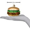 Old World Christmas Glass Blown Ornament for Christmas Tree, Cheeseburger - 3 of 3