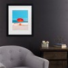 Trademark Fine Art - Roberto Ruoli Red Summer Matted Framed Art - 2 of 4