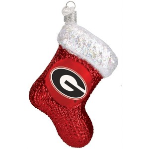 Old World Christmas 62308 Glass Blown Georgia Stocking Ornament - 1 of 3