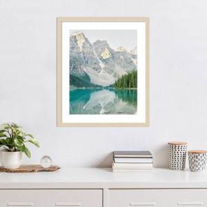 Amanti Art Mountain Reflection III by Justine Milton Wood Framed Wall Art Print - 1 of 4