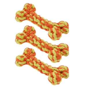 Unique Bargains Bone Shape Dog Chew Rope - 1 of 4