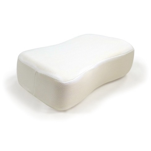 SleepRight Splintek Side Sleeping Pillow Memory Foam Pillow Medium 16 x 4