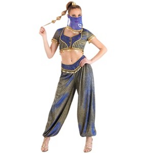 HalloweenCostumes.com Women's Genie Costume - 1 of 4