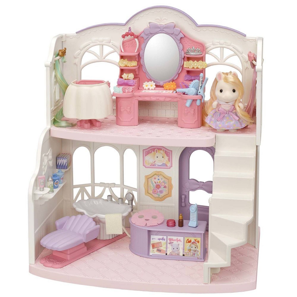 Photos - Doll Accessories Calico Critters Pony's Stylish Hair Salon