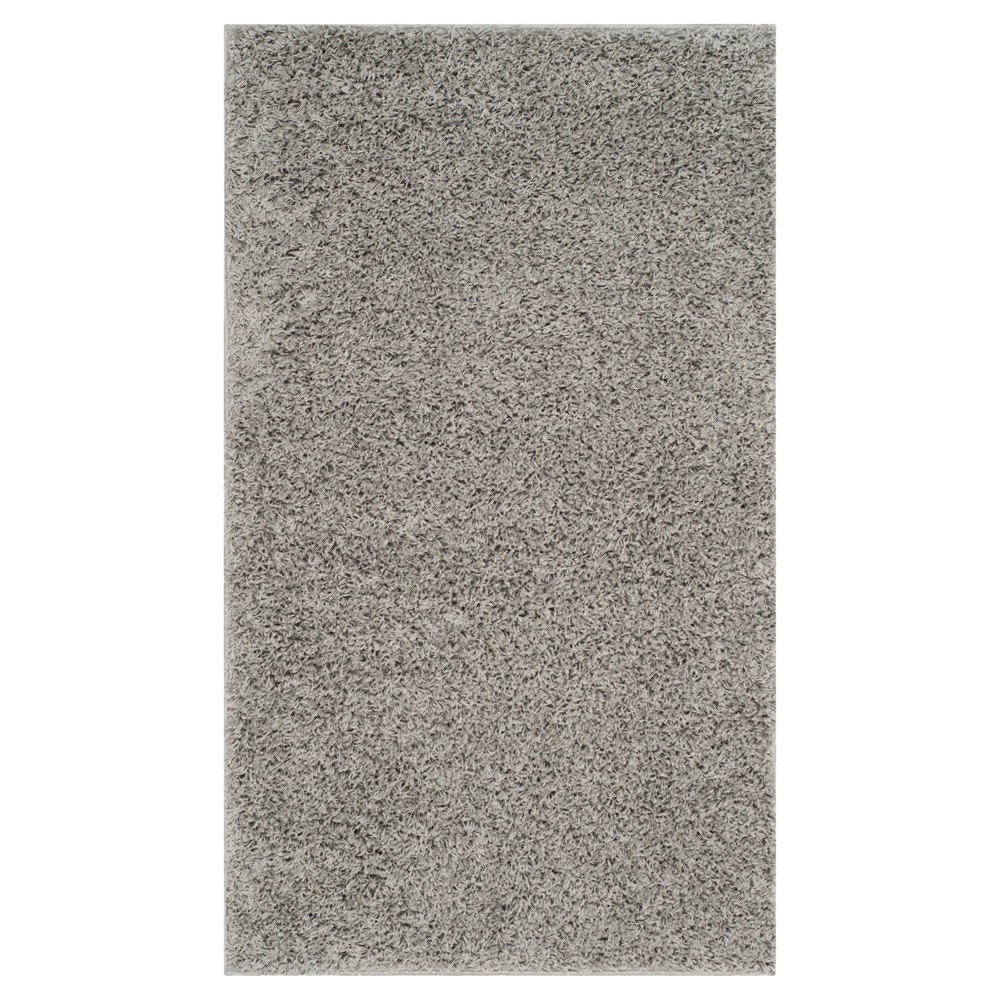 3'x5' Reedley Solid Loomed Accent Rug Light Gray - Safavieh