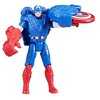 Marvel Avengers Captain America 4" Battle Gear Action Figure - 4 of 4