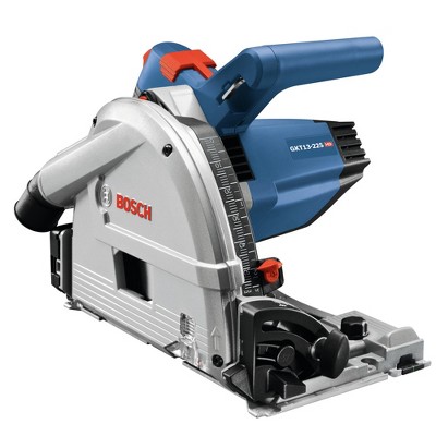 Bosch GKT13-225L-RT 13 Amp Brushed 6-1/2 in. Corded Plunge Action Track Saw with L-Boxx Carrying Case Manufacturer Refurbished