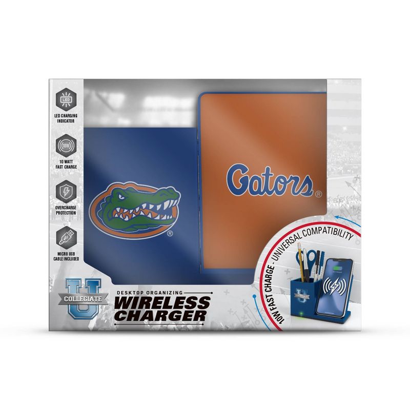 NCAA Florida Gators Wireless Charging Pen Holder, 3 of 5