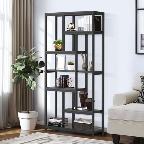 UbMelt Book Shelf,Modern 7 Tier Open Corner Display Bookshelf Floor Standing,Suitable for Living Room,Bedroom - image 1 of 4