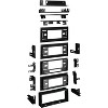 Metra® Single-DIN Installation Multi Kit with EQ Option for 1982 through 2005 GM® in Black - 2 of 4