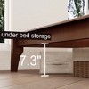 NicBex Full/Queen/King Bamboo Wood Platform Bed Frame with Curved Upholstered Adjustable Headboard,Under Bed Storage,Noise-Free,Easy Assembly,Gray - 4 of 4