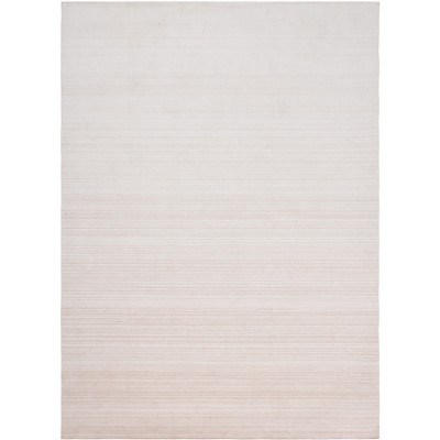 Beige 3' x 5' Handmade Flatweave Wool Rug