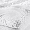 Down Alternative 2 Inch Brushed Microfiber Mattress Topper by Blue Nile Mills - 3 of 4