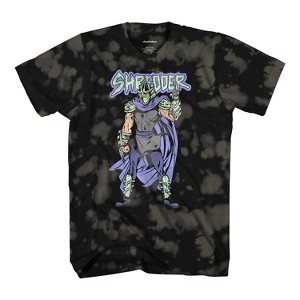 Mens Ninja Turtles Group Shirt - Straight From The Sewer - TMNT Throwback Classic Tie Dye T-Shirt - 1 of 4