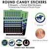 Big Dot of Happiness Kentucky Horse Derby - Horse Race Party Small Round Candy Stickers - Party Favor Labels - 324 Count - 3 of 4