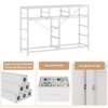 Dresser TV Stand with 10 Drawers, Media Console Table, Entertainment Center for 55/50/43 Inch TV, Chest of Drawers Storage Organizers Units - 4 of 4