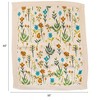 Storied Home Cotton Knit Baby Blanket with Prints - 2 of 4