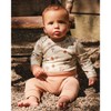 Deux par Deux Boy Organic Cotton Evolutive Pants Brown with Bears - 2 of 4