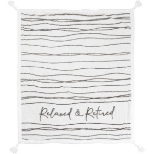 Pavilion Gift Company - Relaxed & Retired - 50" x 60" Inspirational Plush Blanket - Throw Blankets - 1 of 4